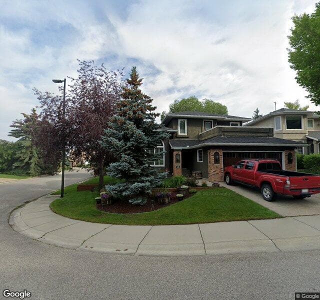 Street view of 58 Mountain Park Drive SE, Calgary