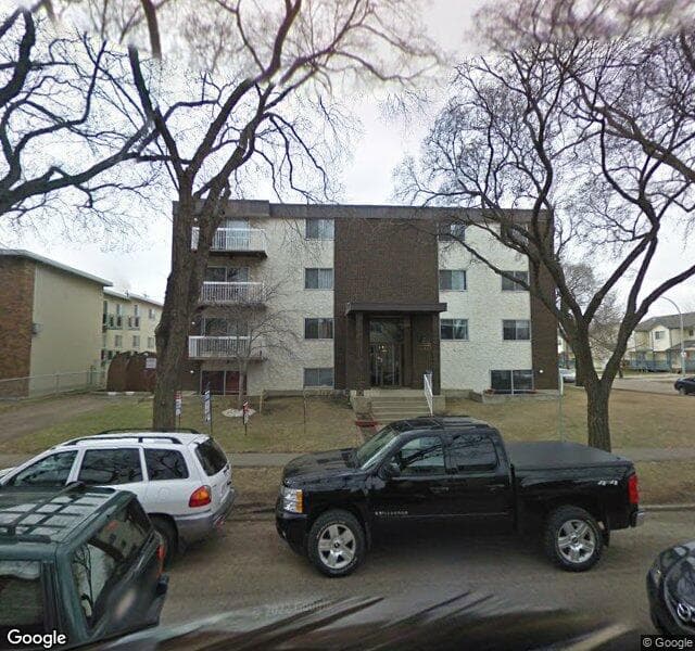 Street view of 202-10740 105 Street NW, Edmonton
