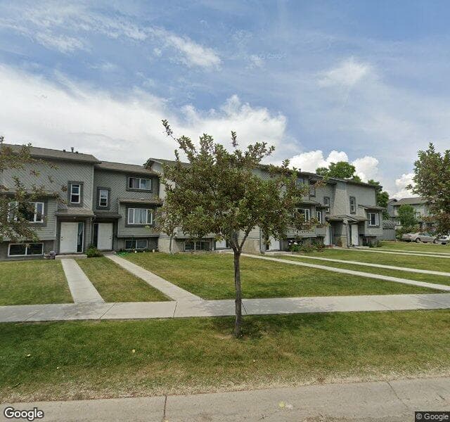 Street view of 52-12 Templewood Drive NE, Calgary