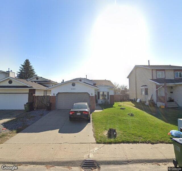 Street view of 8403 190 Street NW, Edmonton