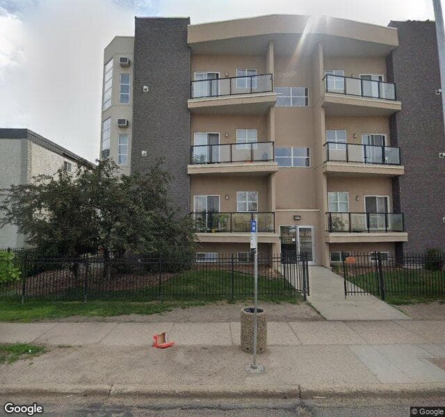Street view of 10905 109 Street NW, Edmonton