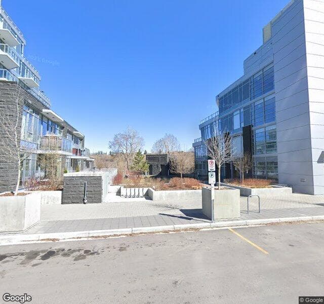 Street view of 102-88 Waterfront Mews SW, Calgary