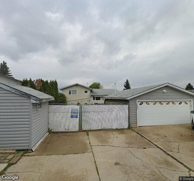 Street view of 14252 83 Street NW, Edmonton