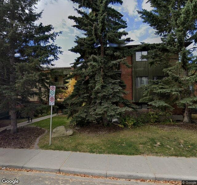 Street view of 209-1919 36 Street SW, Calgary