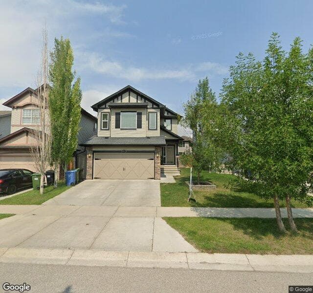 Street view of 509 New Brighton Drive SE, Calgary