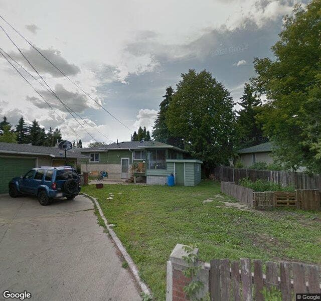 Street view of 12423 91 Street NW, Edmonton