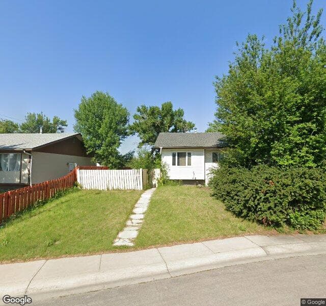 Street view of 937 Marcombe Drive NE, Calgary