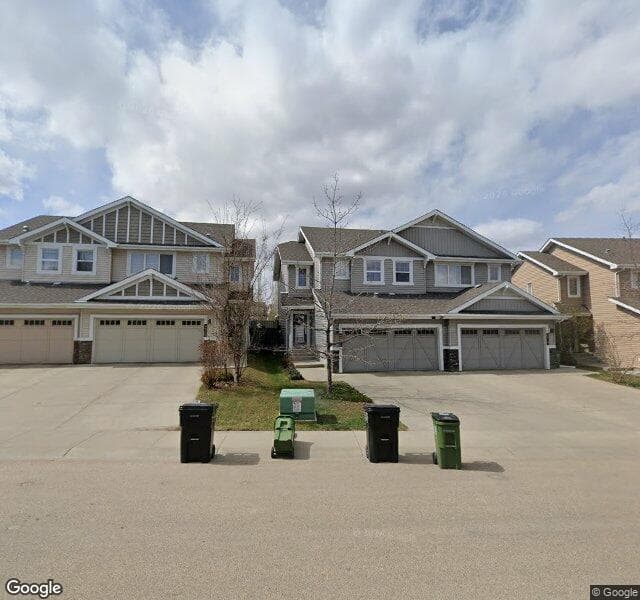 Street view of 4912 213 Street NW, Edmonton