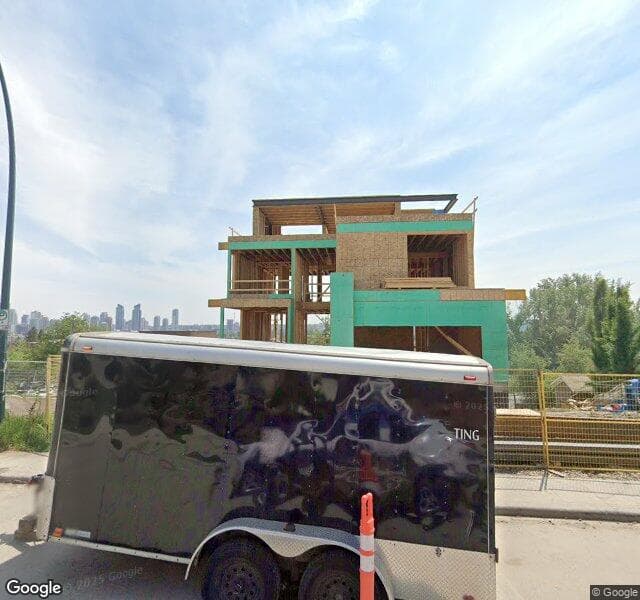 Street view of 1815 11 Avenue NW, Calgary