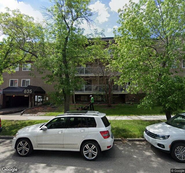 Street view of 835 19 Avenue SW, Calgary