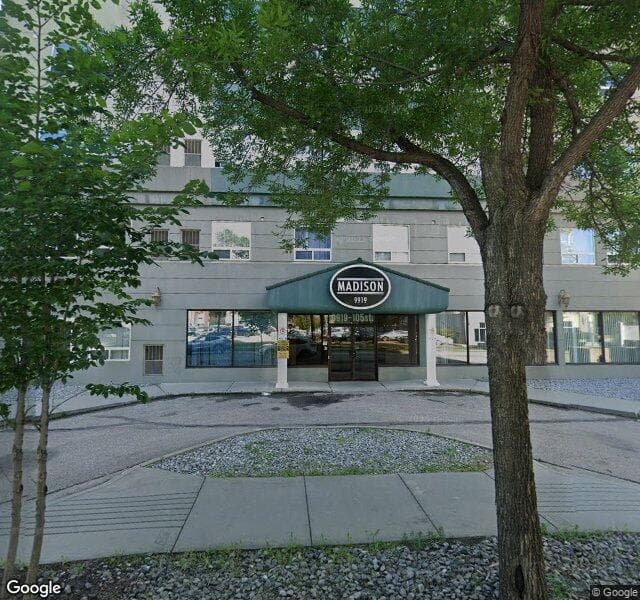 Street view of 9919 105 Street, Edmonton