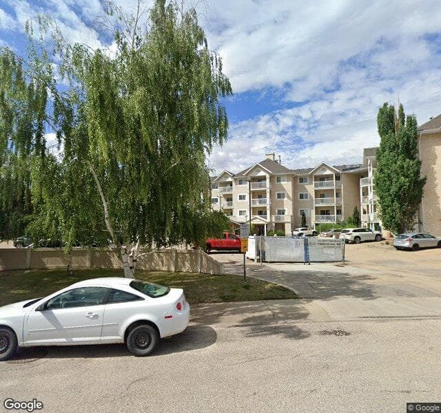 Street view of 312-11620 9A Avenue NW, Edmonton