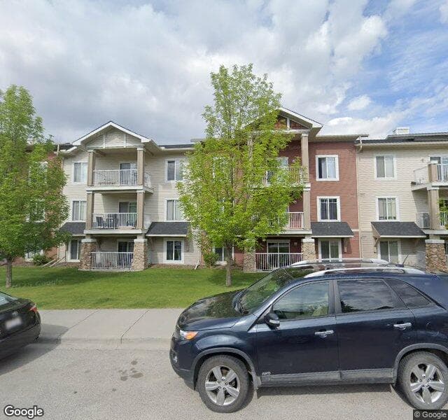 Street view of 1102-70 Panamount Drive NW, Calgary