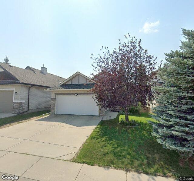Street view of 212 Cresthaven Place SW, Calgary