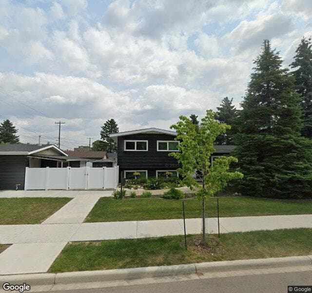 Street view of 5203 105 Street NW, Edmonton