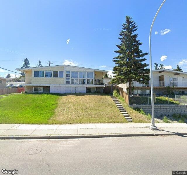 Street view of 6303 4 Street NW, Calgary