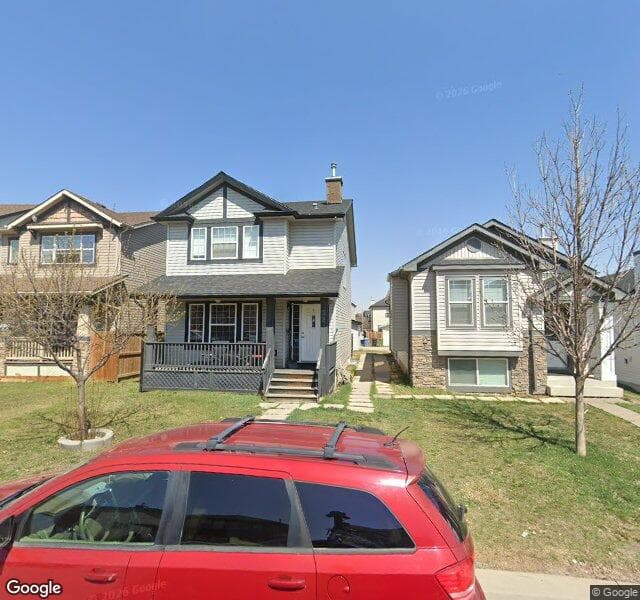 Street view of 28 Saddlebrook Gardens NE, Calgary