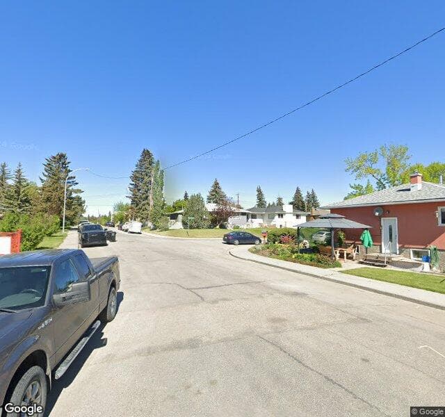Street view of 121 42 Avenue NE, Calgary