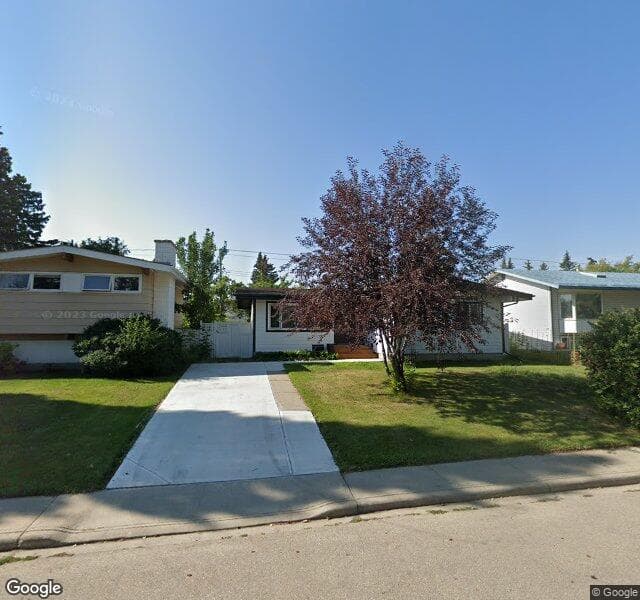 Street view of 1323 106 Avenue SW, Calgary