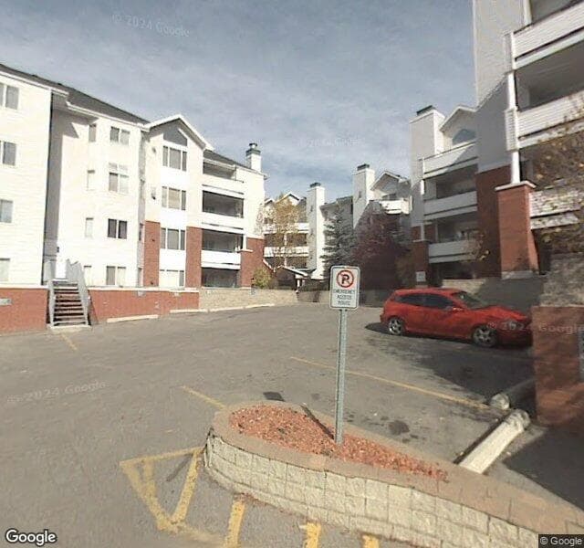 Street view of 118-20 Sierra Morena Mews SW, Calgary