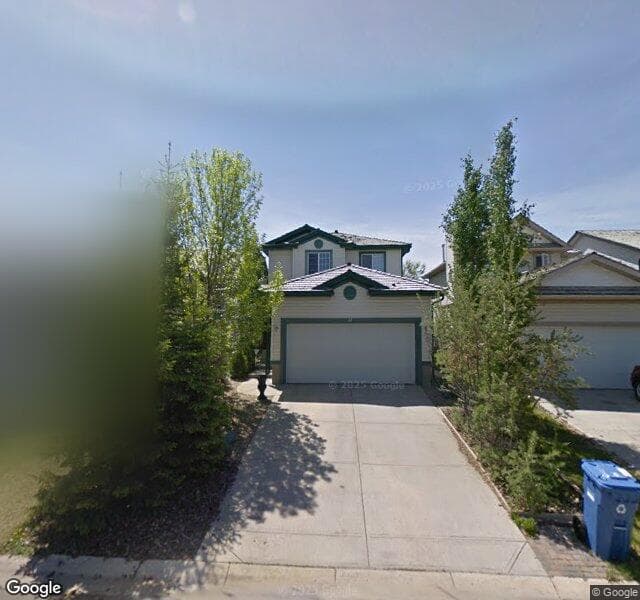 Street view of 31 Mount Aberdeen Grove SE, Calgary