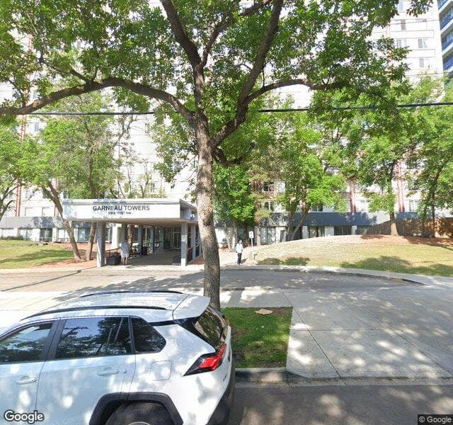 Street view of 8510 111 Street NW, Edmonton
