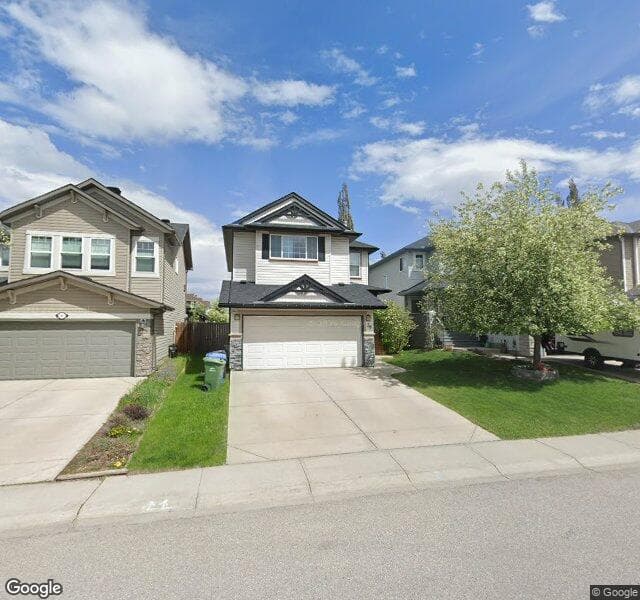 Street view of 38 Chapman Close SE, Calgary