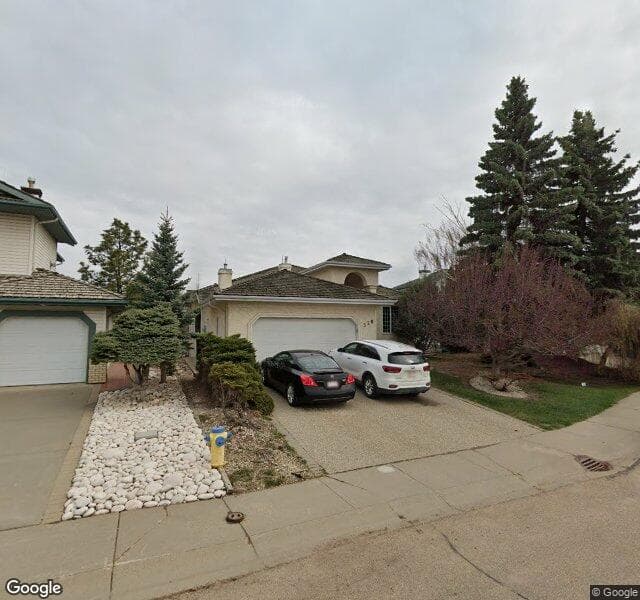 Street view of 520 Pardee Ba, Edmonton