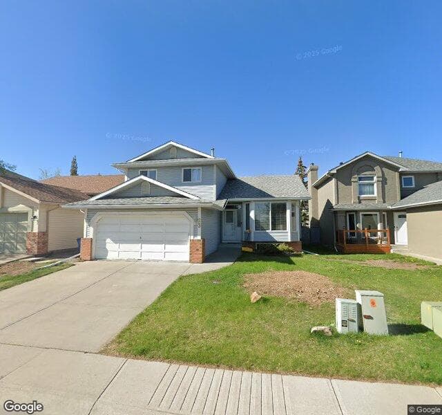 Street view of 23 Sandalwood Close NW, Calgary