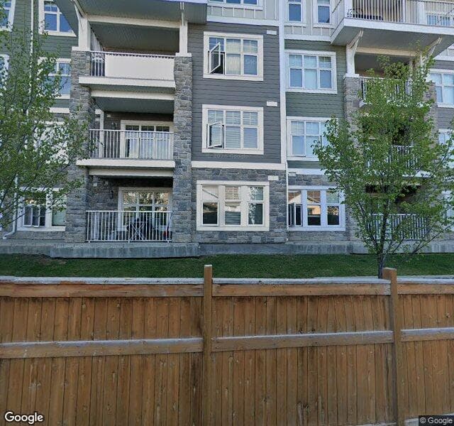 Street view of 2108-11 Mahogany Row SE, Calgary