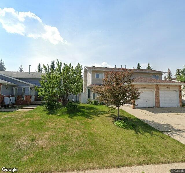 Street view of 4609 38A Avenue NW, Edmonton