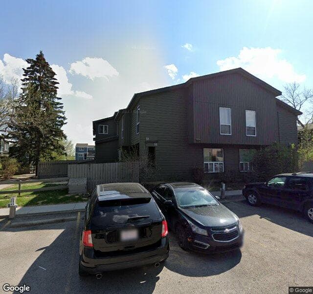 Street view of 420 Grier Avenue NE, Calgary