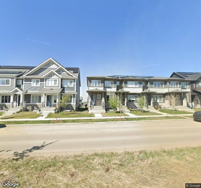 Street view of 2418 Trumpeter Way NW, Edmonton