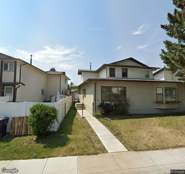 Street view of 91 Cedarwood Hill SW, Calgary