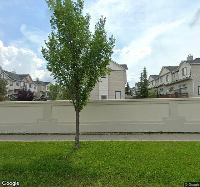 Street view of 158 Everhollow Heights SW, Calgary