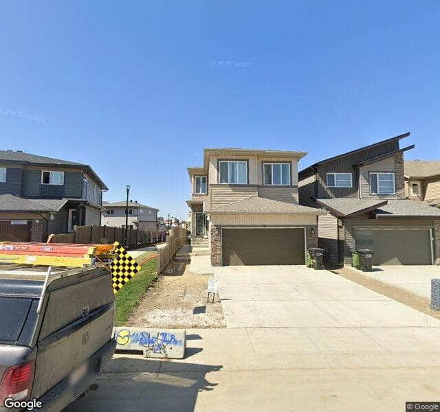 Street view of 2412 206 Street NW, Edmonton
