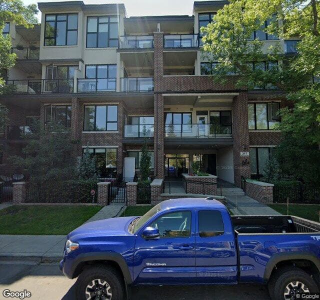 Street view of 304-317 22 Avenue SW, Calgary