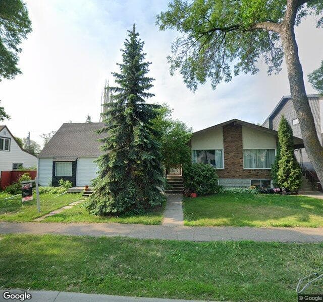 Street view of 9623/9625 73 Avenue, Edmonton