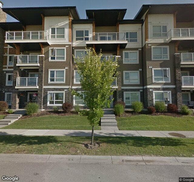 Street view of 4117-240 Skyview Ranch Road NE, Calgary