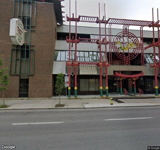Street view of 328 Centre Street SE, Calgary