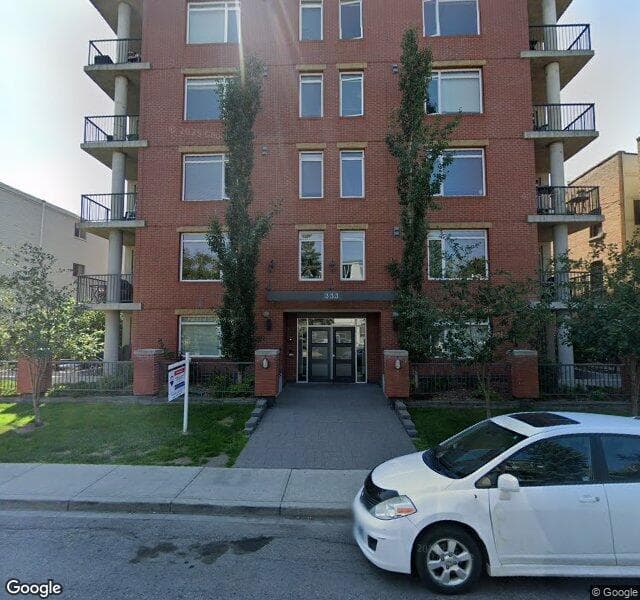 Street view of 333 22 Avenue SW, Calgary