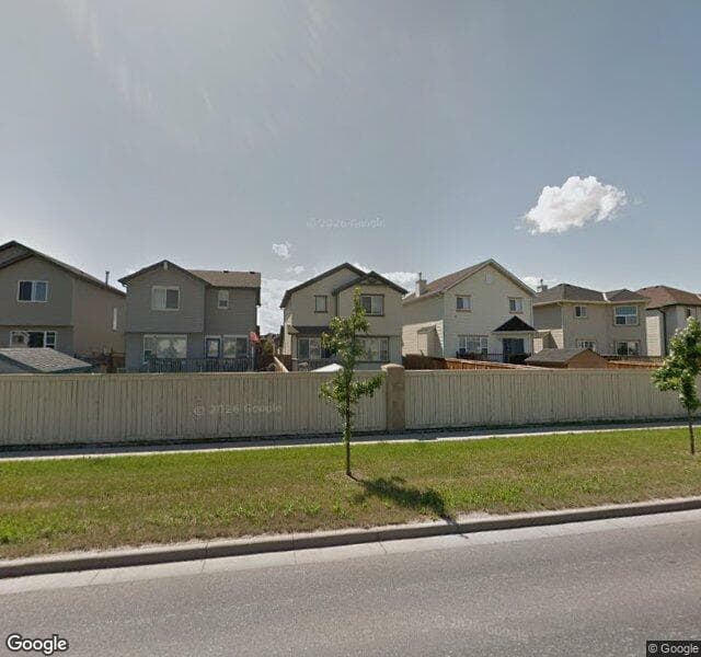 Street view of 16006 Everstone Road SW, Calgary