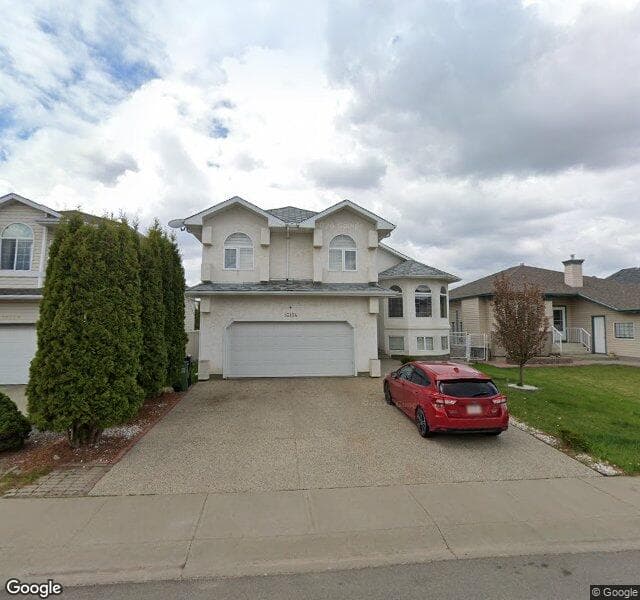 Street view of 16124 76 Street NW, Edmonton