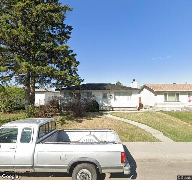 Street view of 9322 168 Street NW, Edmonton
