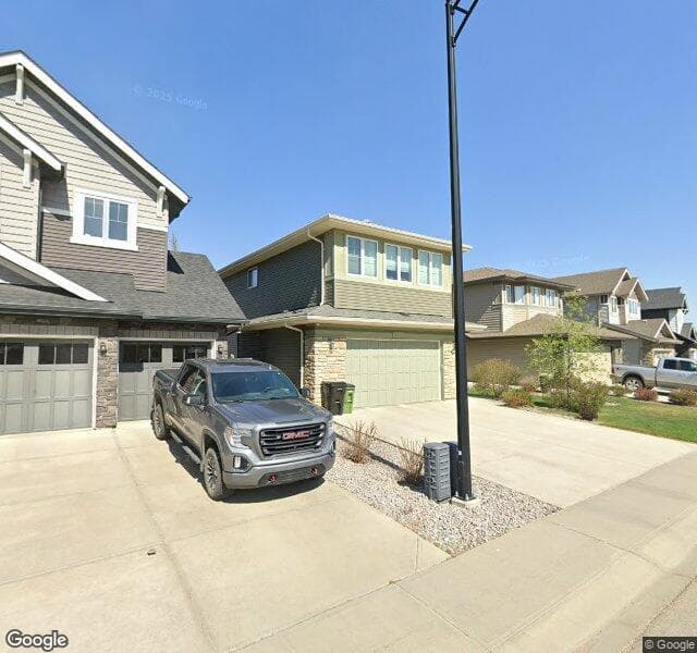 Street view of 13137 214 Street NW, Edmonton
