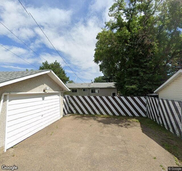 Street view of 4812 105B Street NW, Edmonton