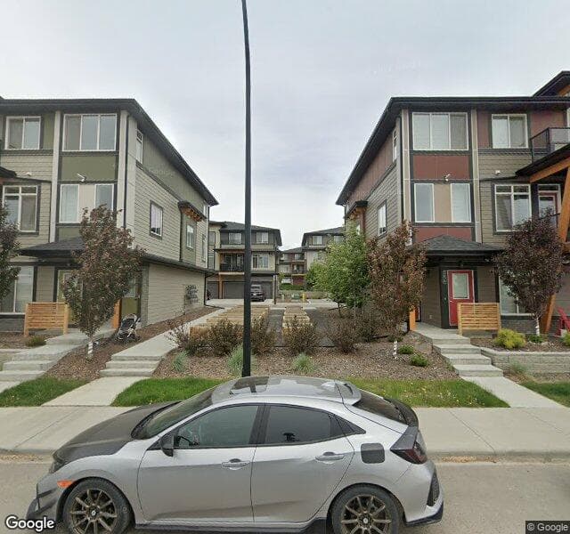 Street view of 214 Seton Pass SE, Calgary