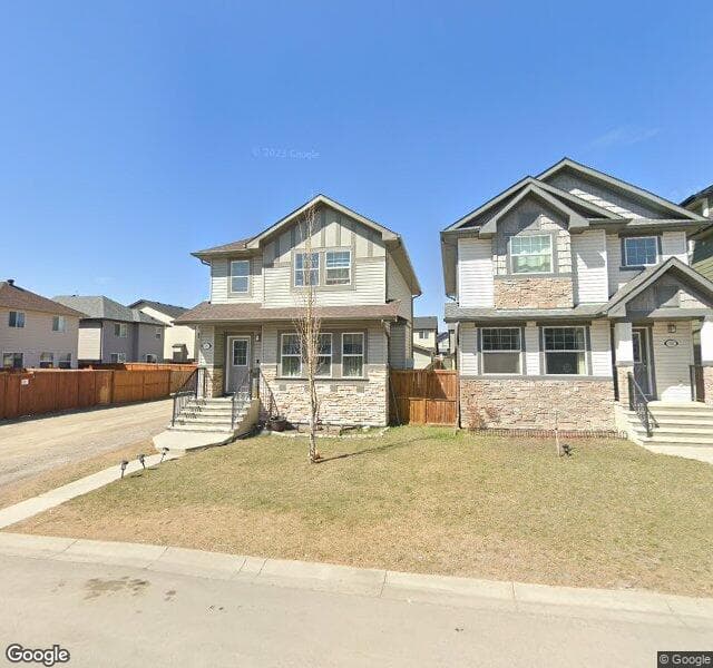 Street view of 16 Skyview Springs Road NE, Calgary
