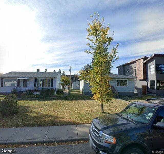 Street view of 2533 2 Avenue NW, Calgary