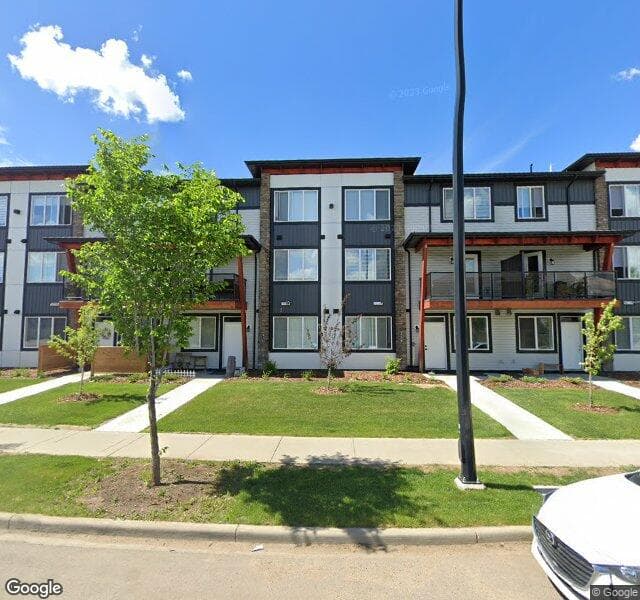 Street view of 10-446 Allard Boulevard SW, Edmonton